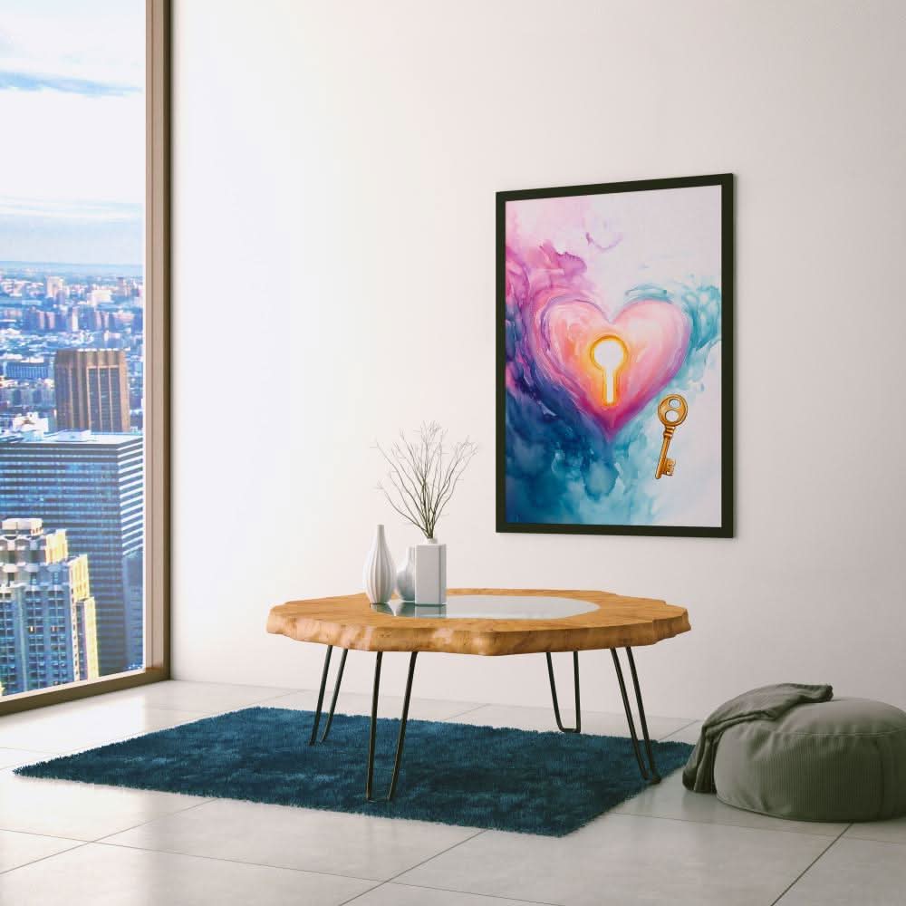 Cloud Drift Seal - Pastel Canvas Wall Art