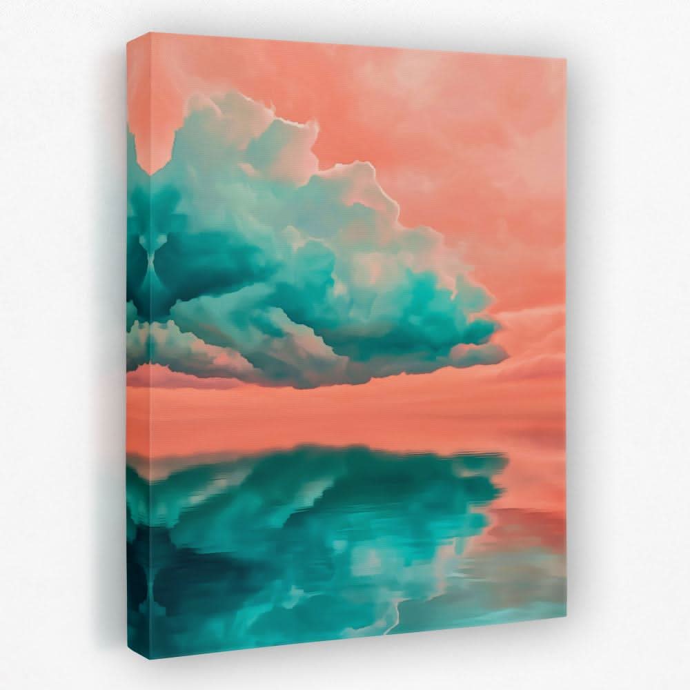 Cloud Mirror - Nature Canvas Wall Art