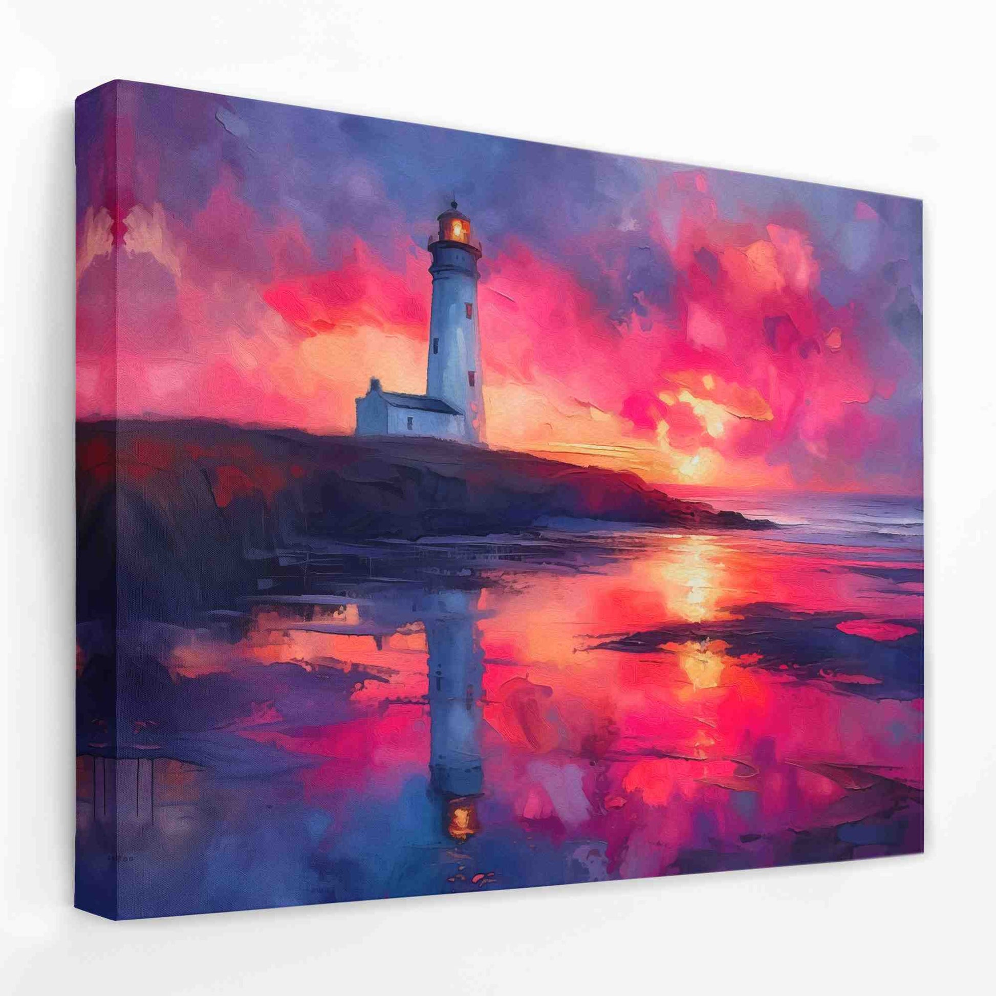 Coastal Beacon - Coastal Canvas Wall Art