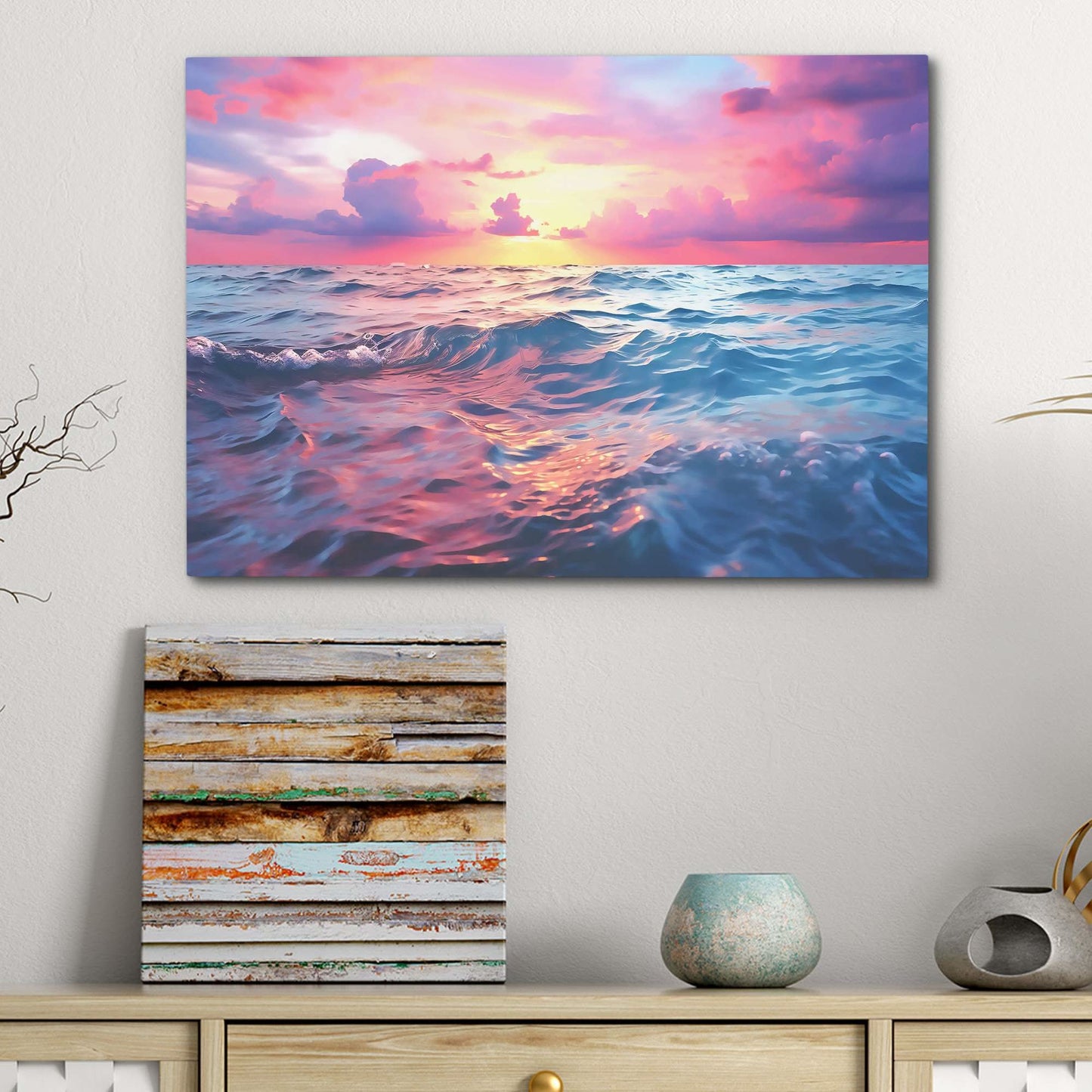 Coastal Breeze - Large Canvas Print