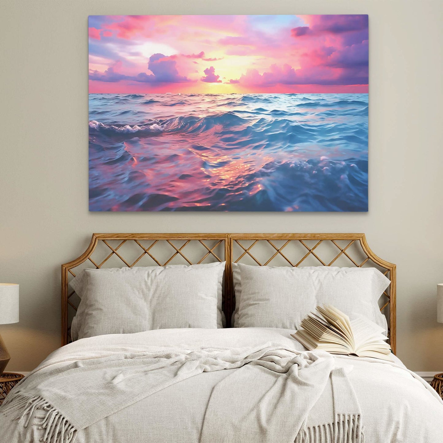 Coastal Breeze - Blue Canvas Wall Art