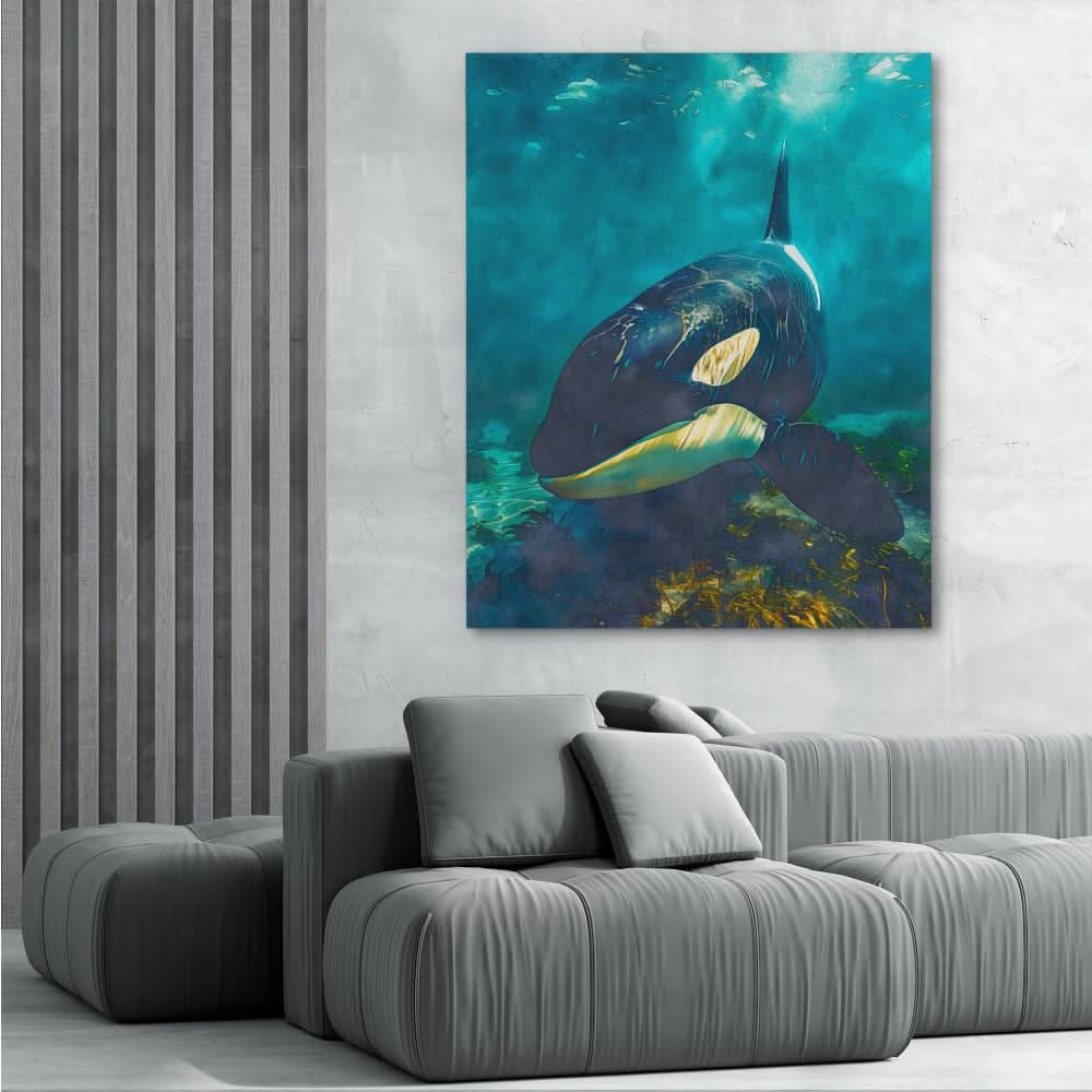 Coastal Charm - Blue Coastal Canvas Print