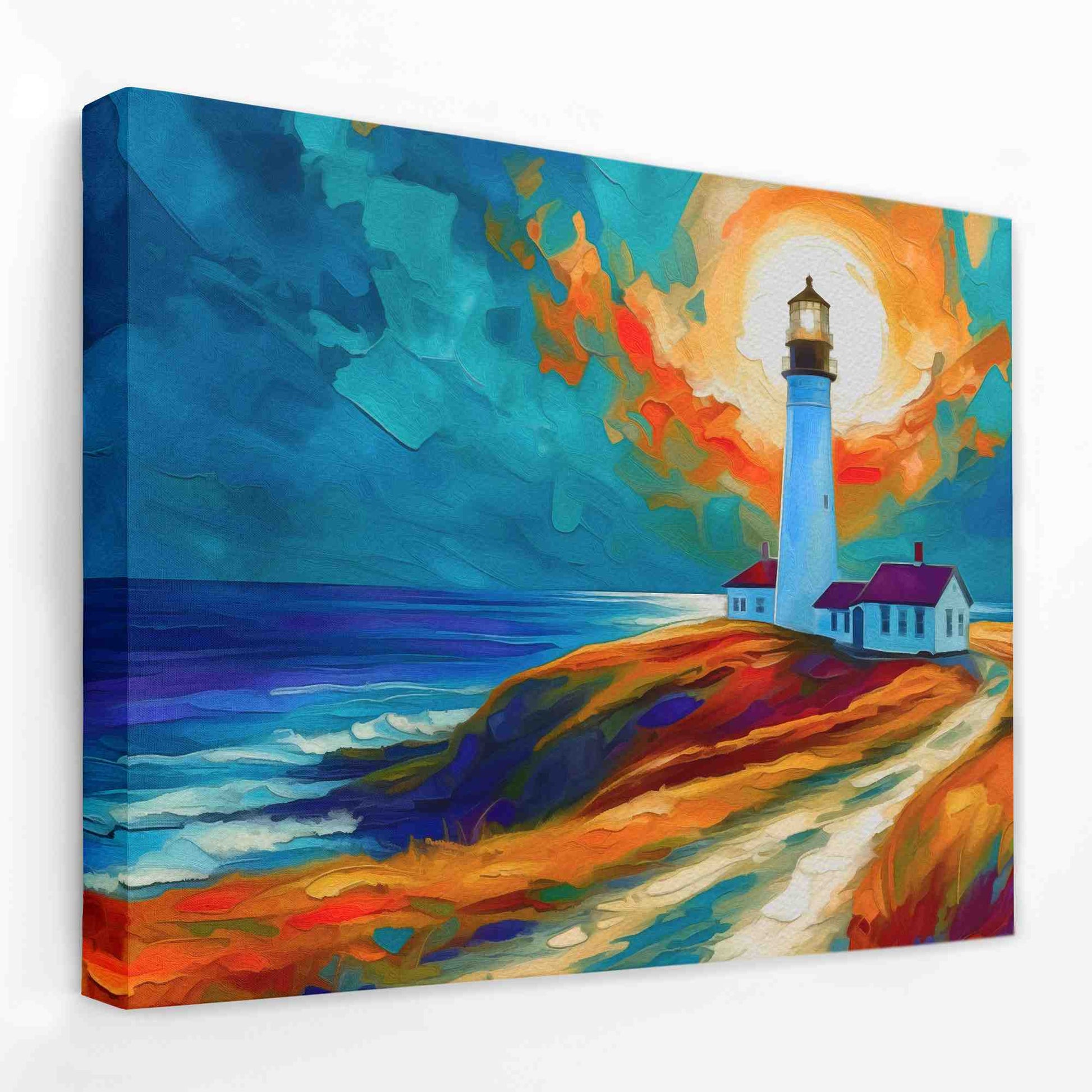 Coastal Guide - Beach Canvas Wall Art