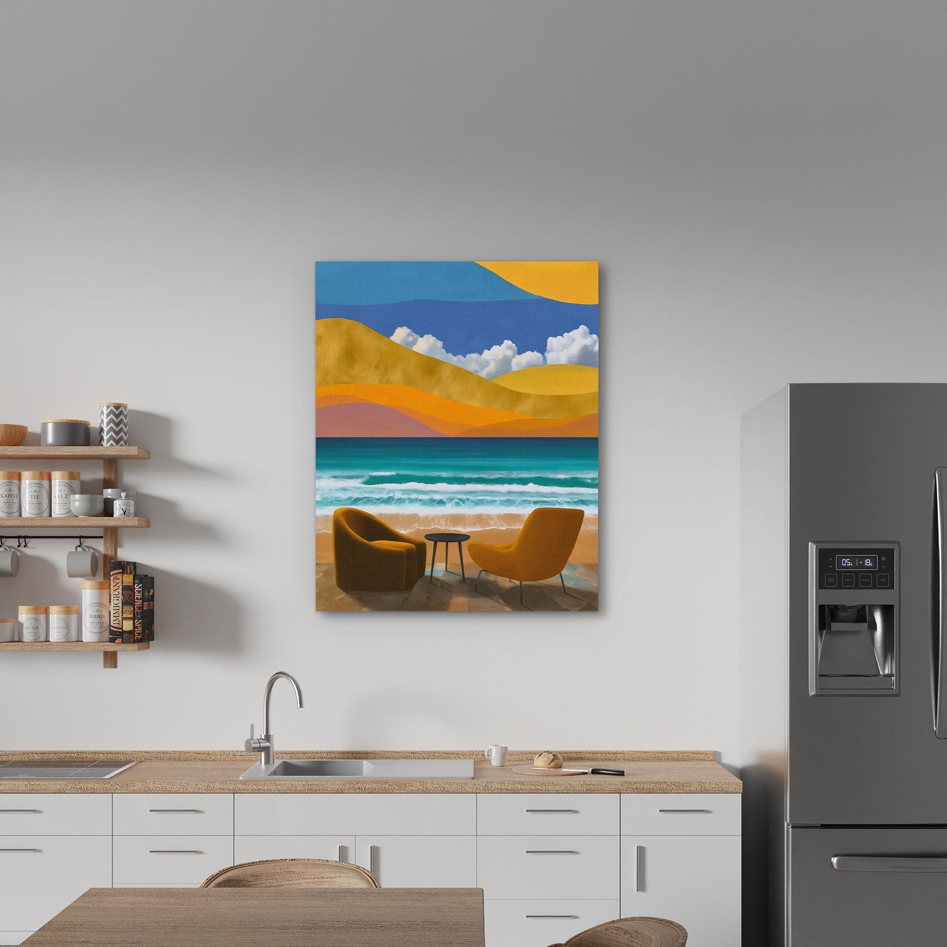Coastal Living Room - Luxury Wall Art