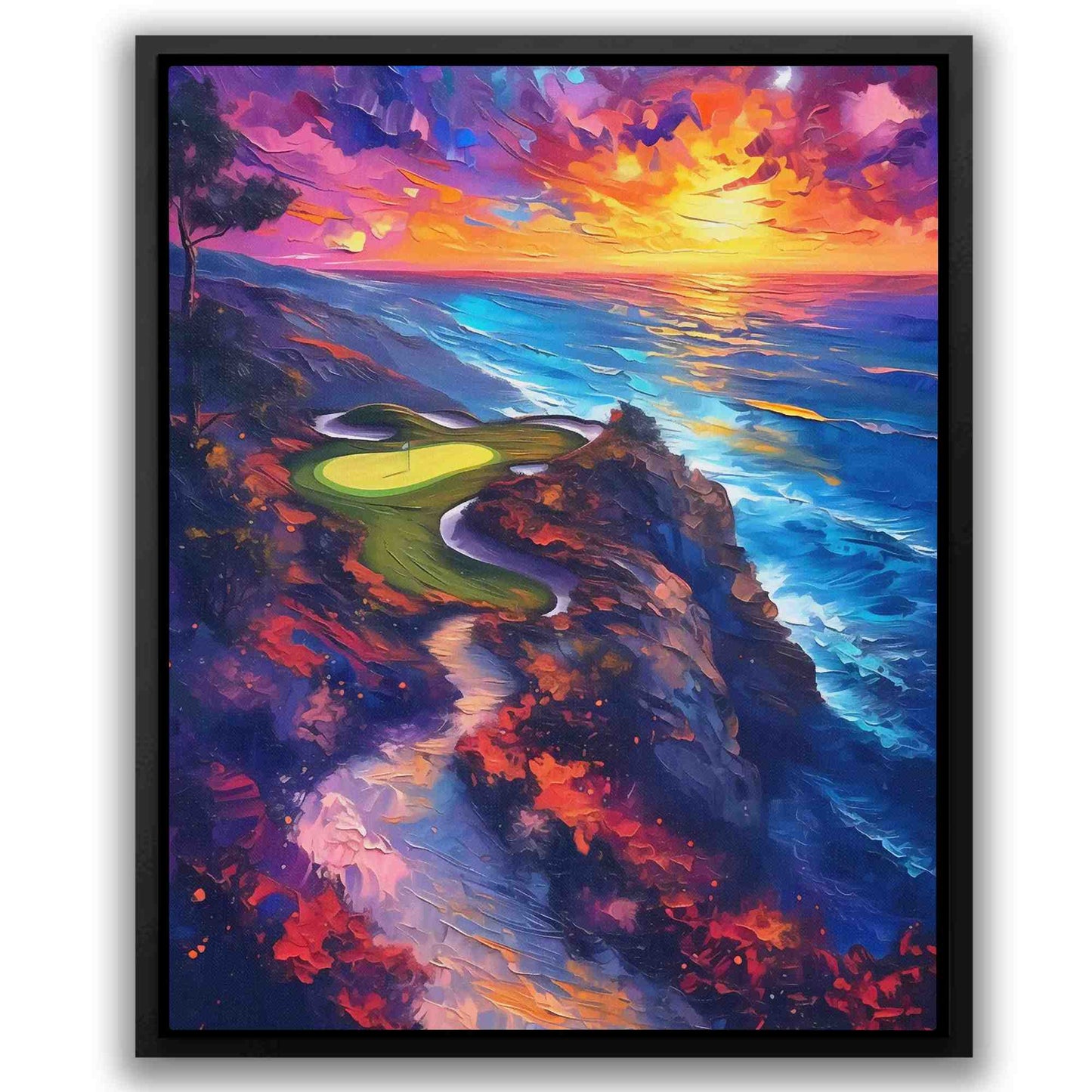 Coastal Par 3 - Coastal Canvas Print