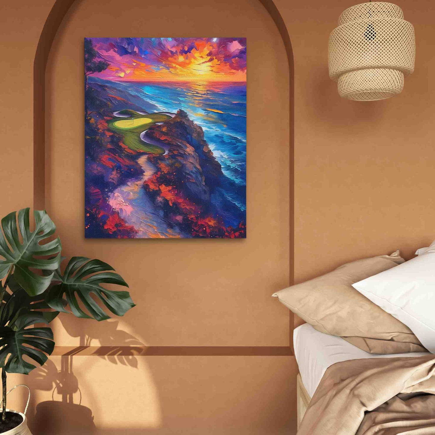 Coastal Par 3 - Canvas Wall Art