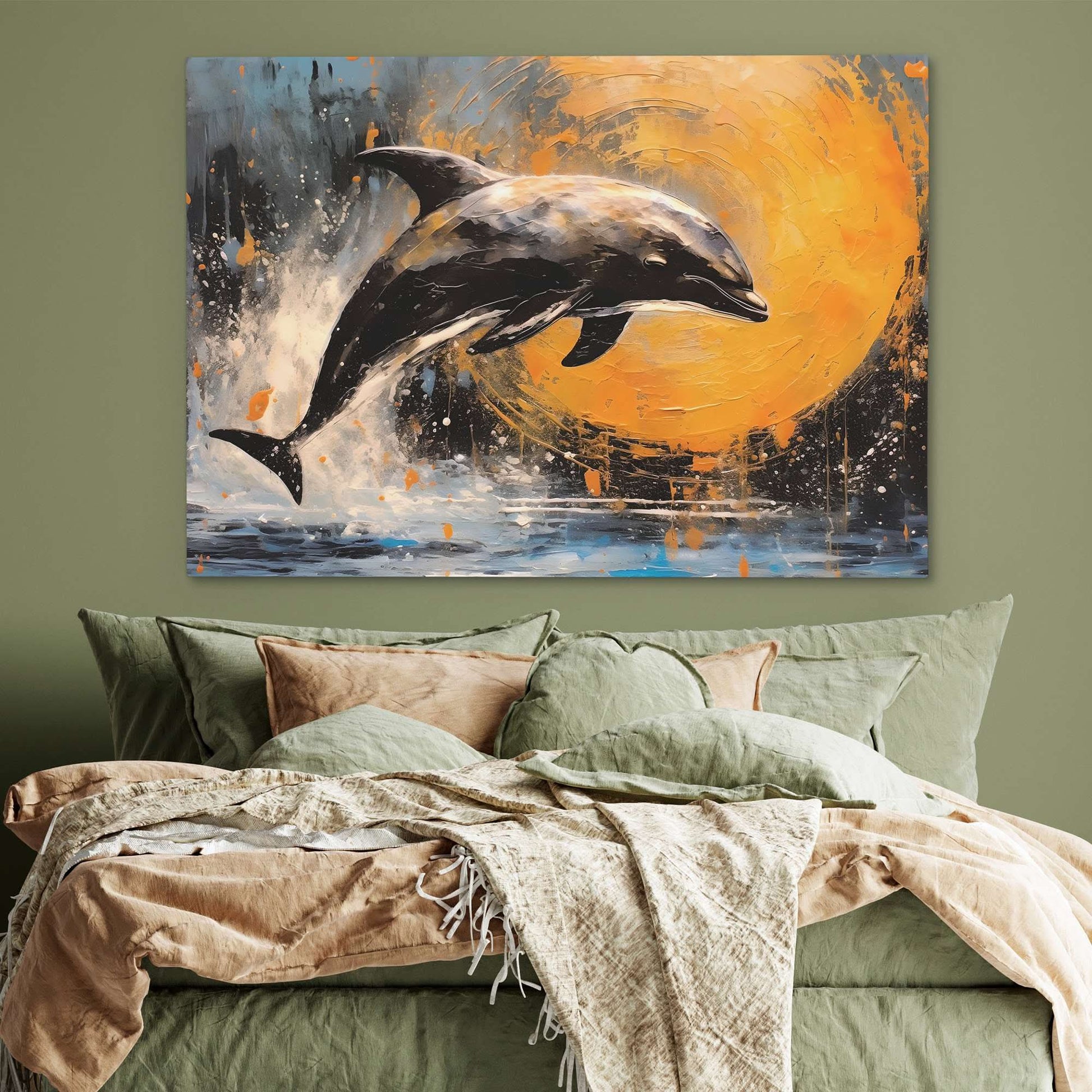 Coastal Wonders - Black Canvas Wall Art