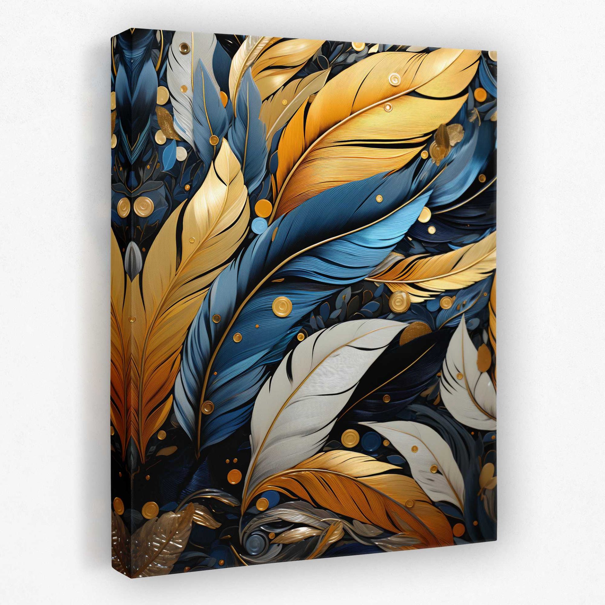 Cobalt Radiance - Cobalt Canvas Wall Art
