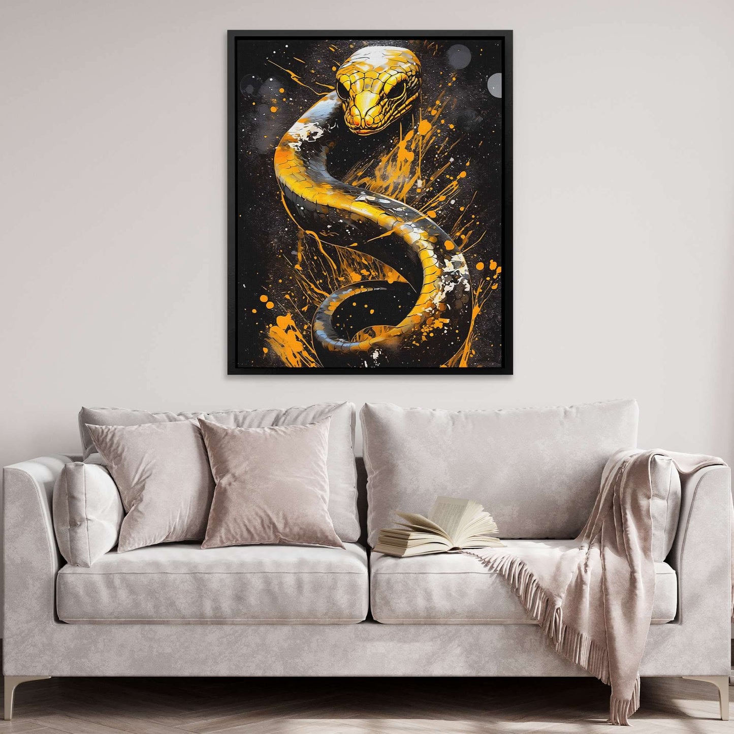 Cobra Shadows - Animals Art