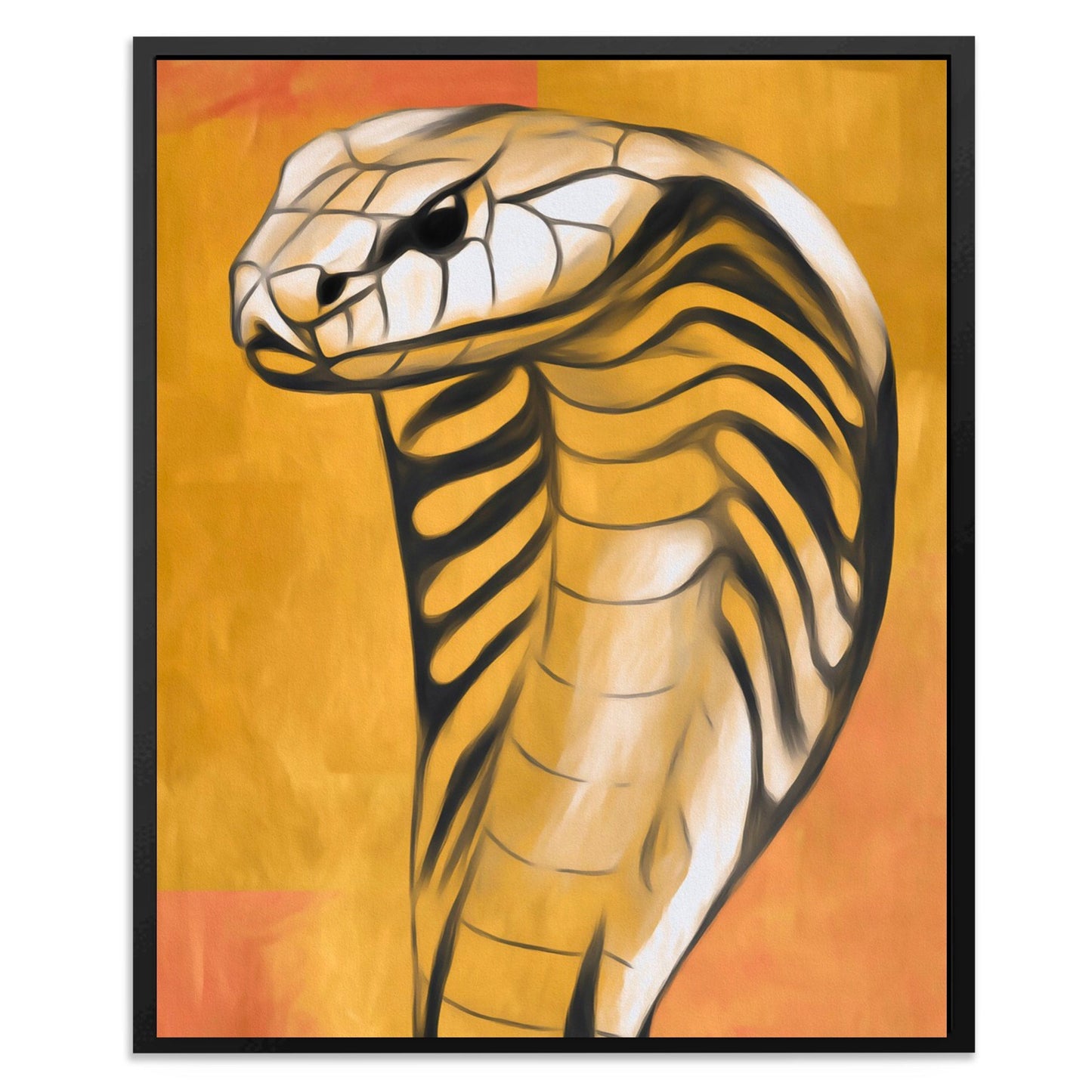 Cobra's Molten Strike - Luxury Wall Art