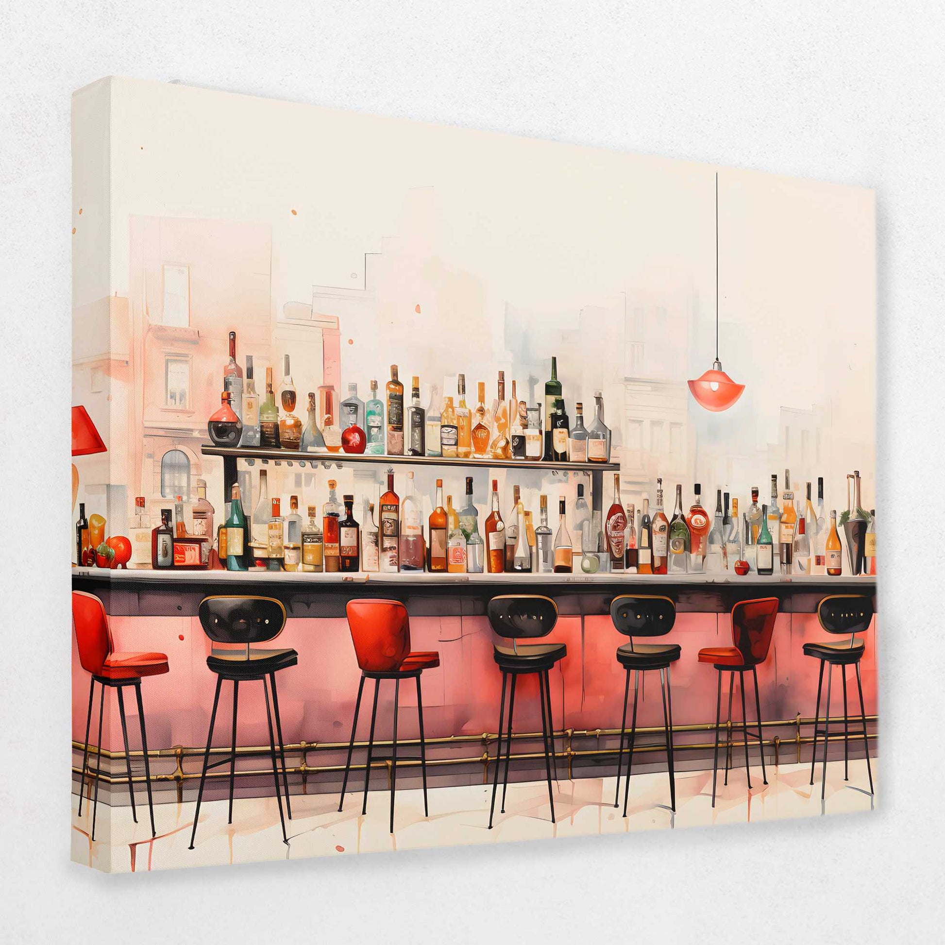 Cocktail Chronicles - Alcohol Canvas Wall Art