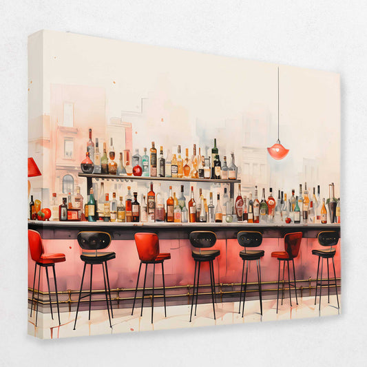 Cocktail Chronicles - Alcohol Canvas Wall Art
