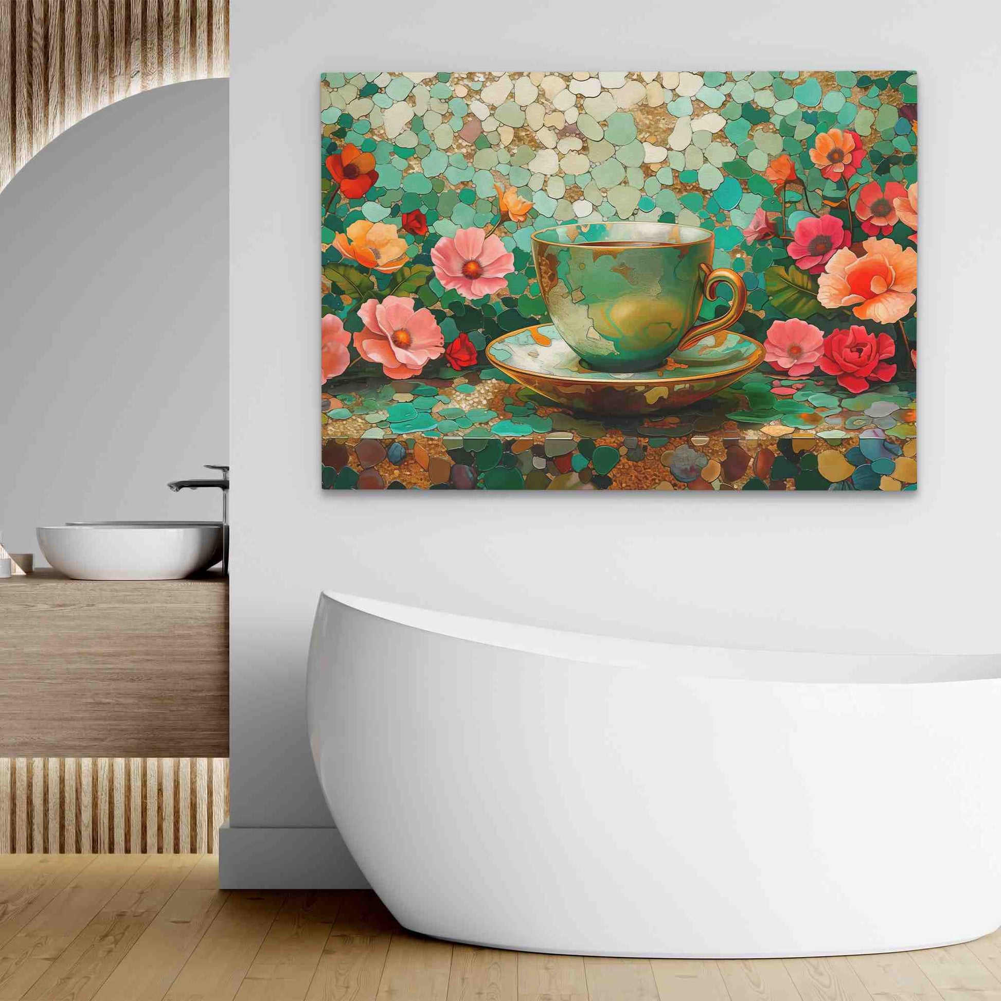 Coffee and Florals - Cafe Art