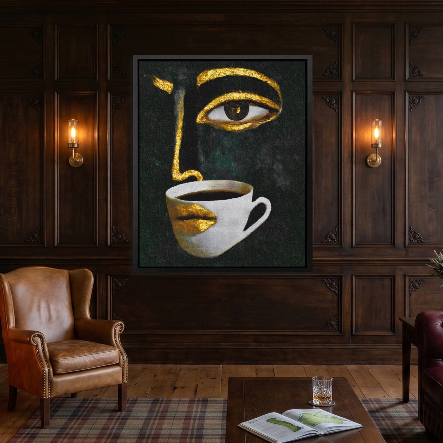 Coffee Pour Portrait