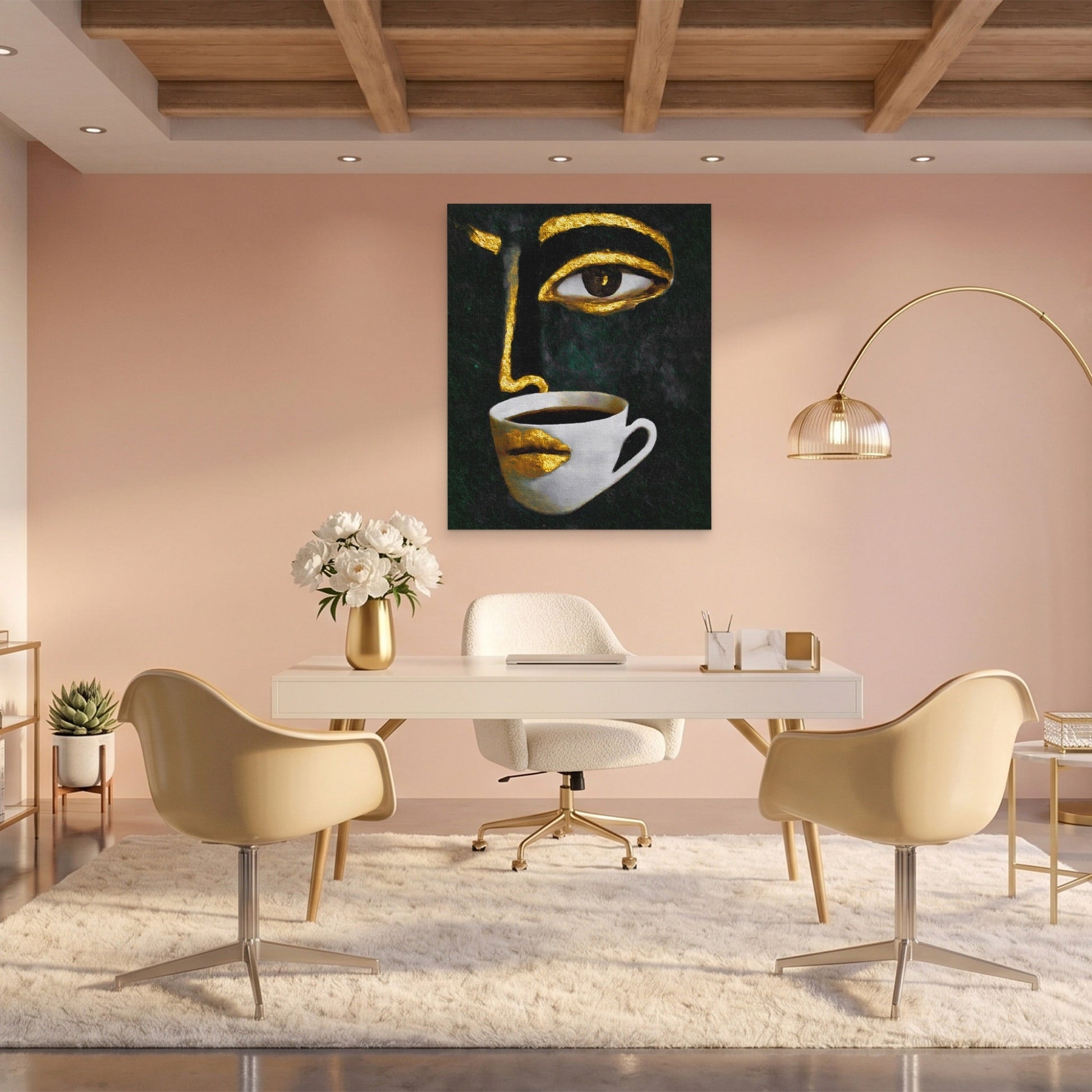 Coffee Pour Portrait