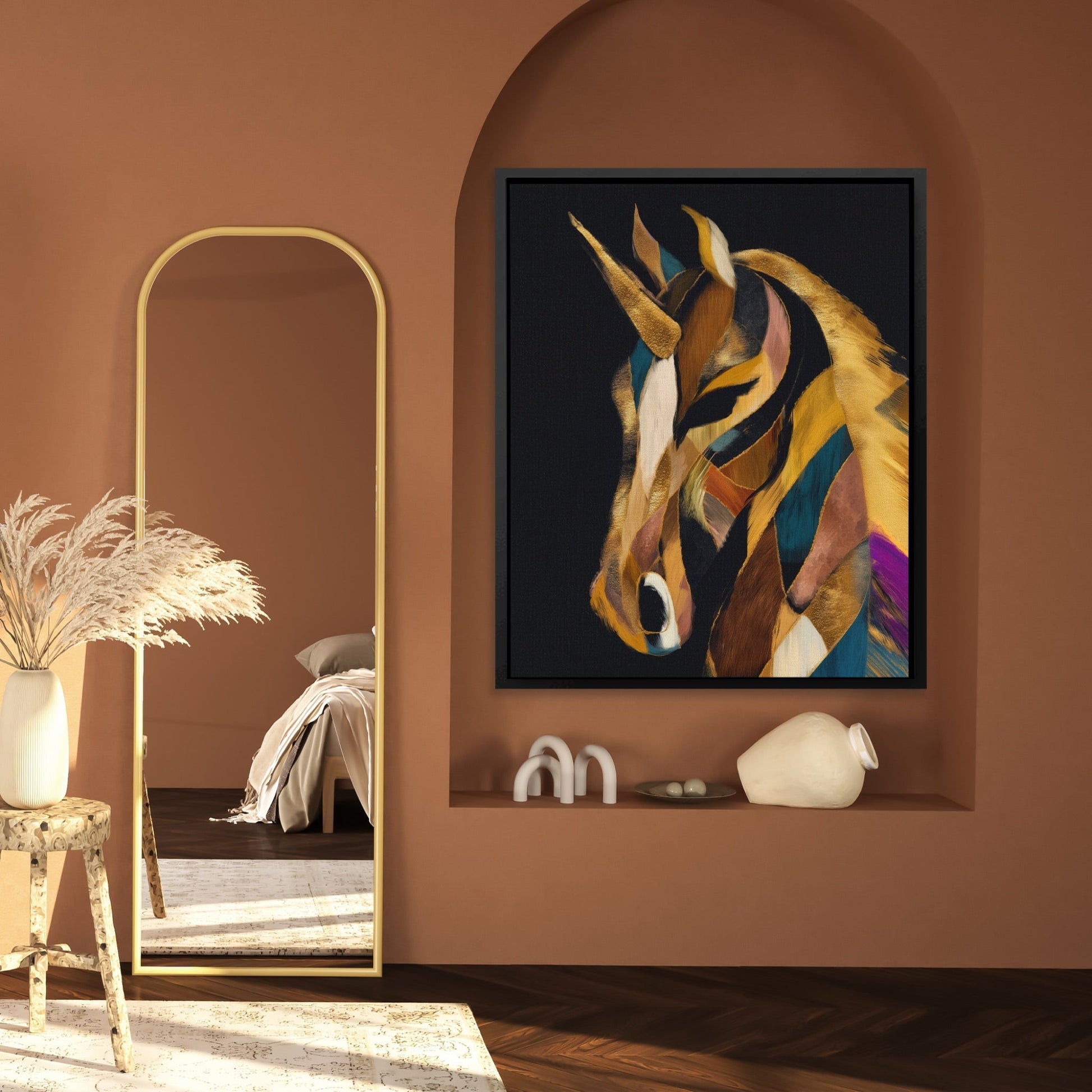 Color Horse Mosaic
