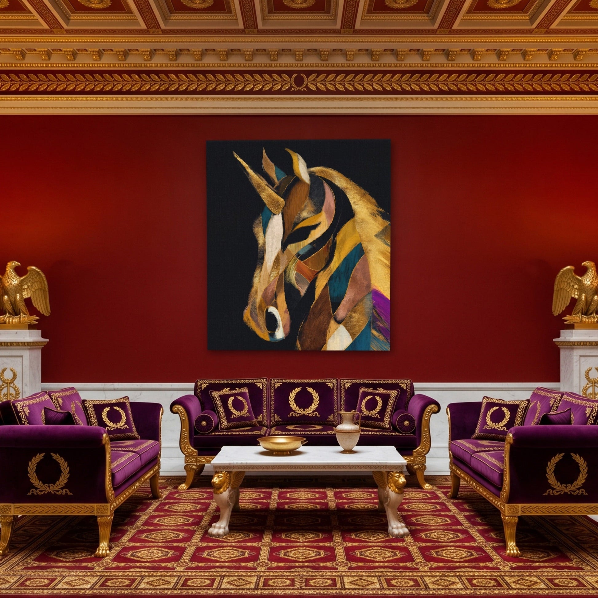 Color Horse Mosaic