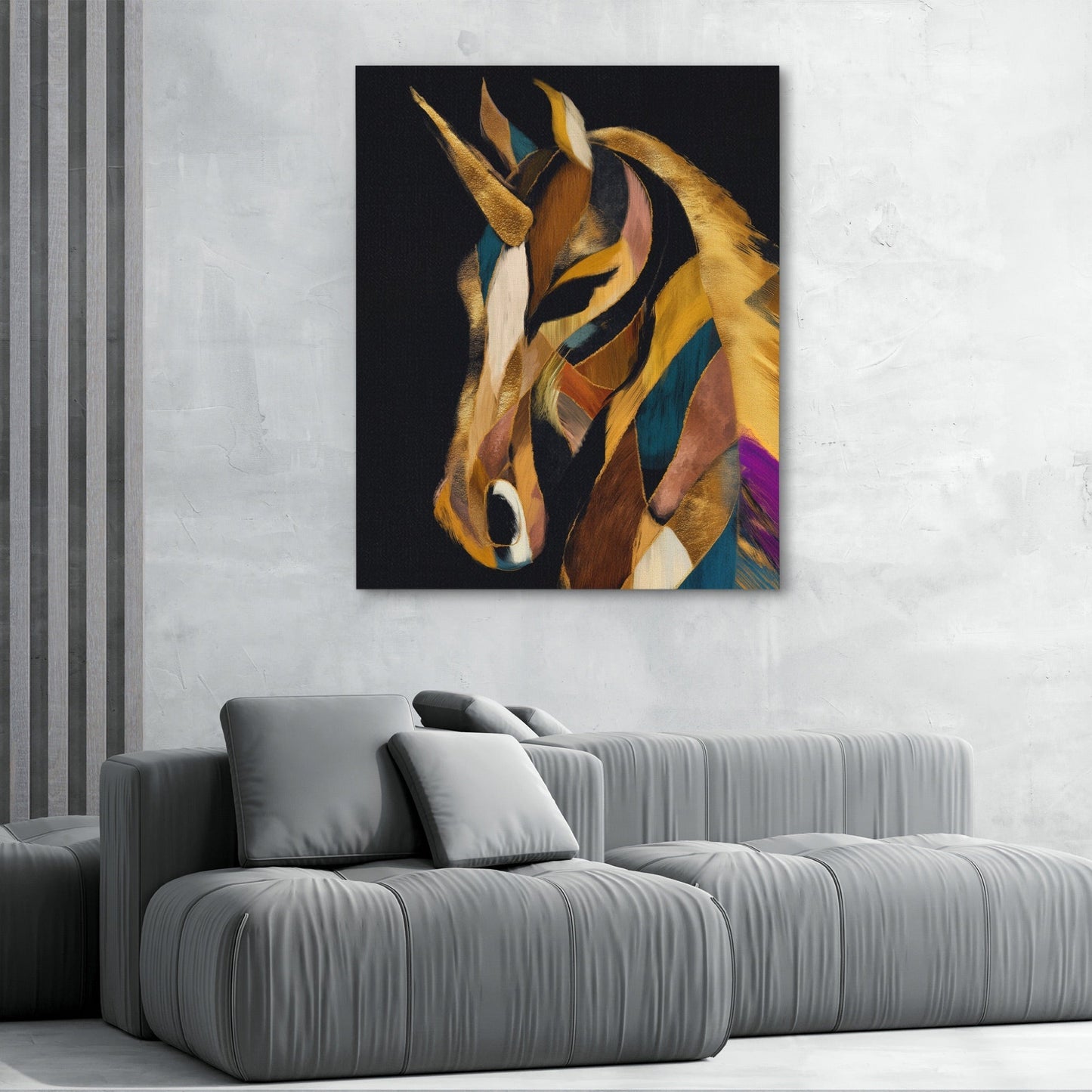Color Horse Mosaic