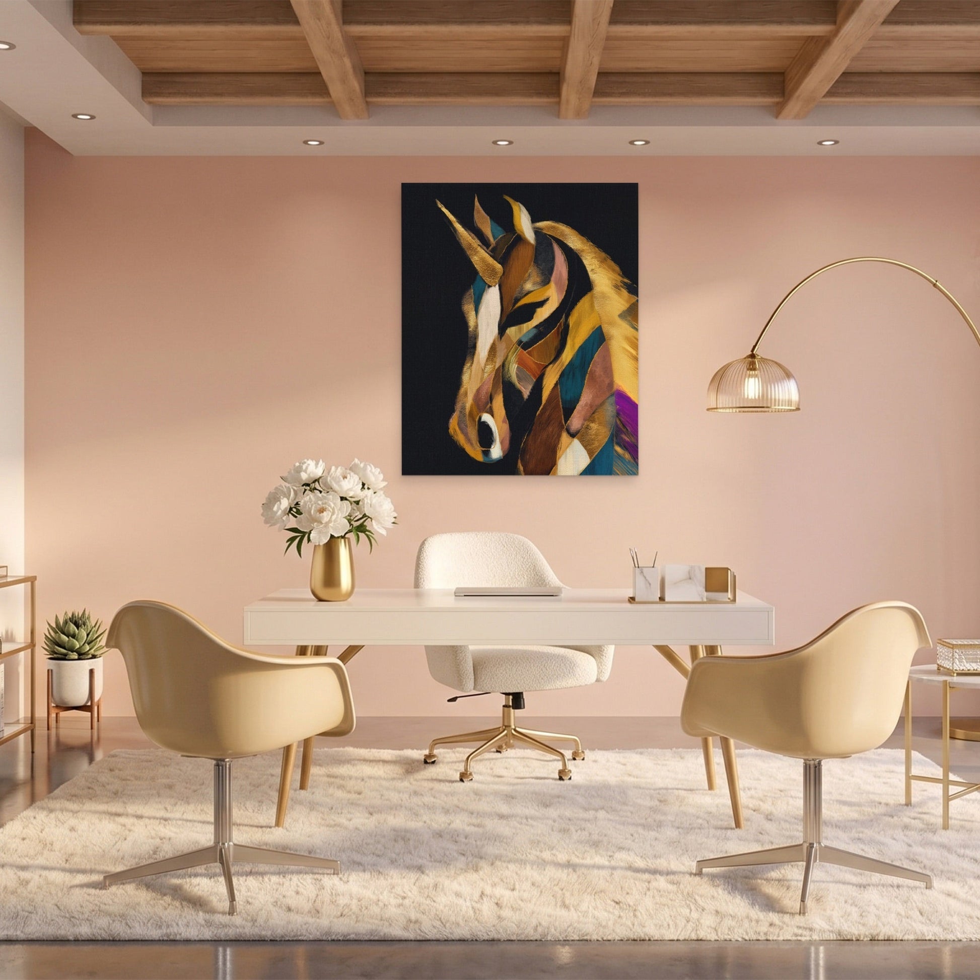 Color Horse Mosaic