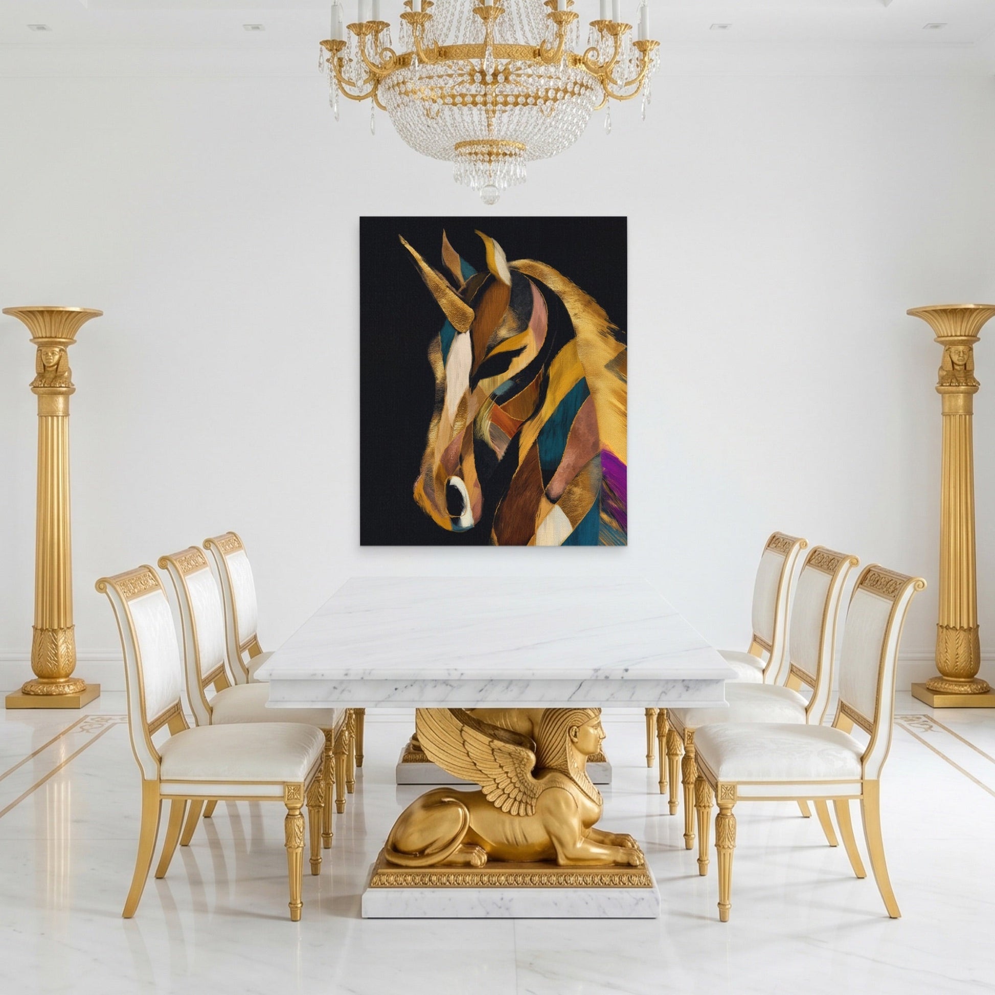 Color Horse Mosaic