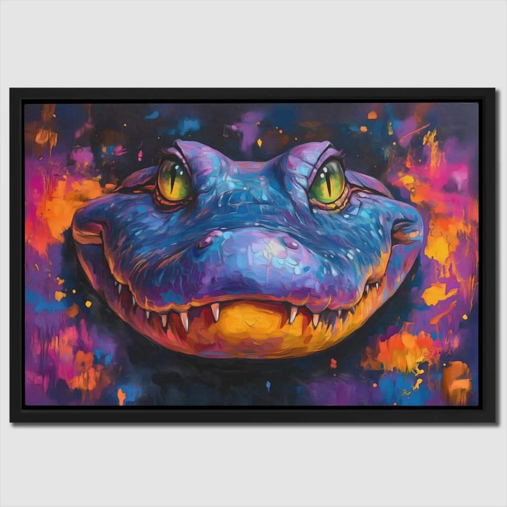 Colorful Alligator - Alligator Art