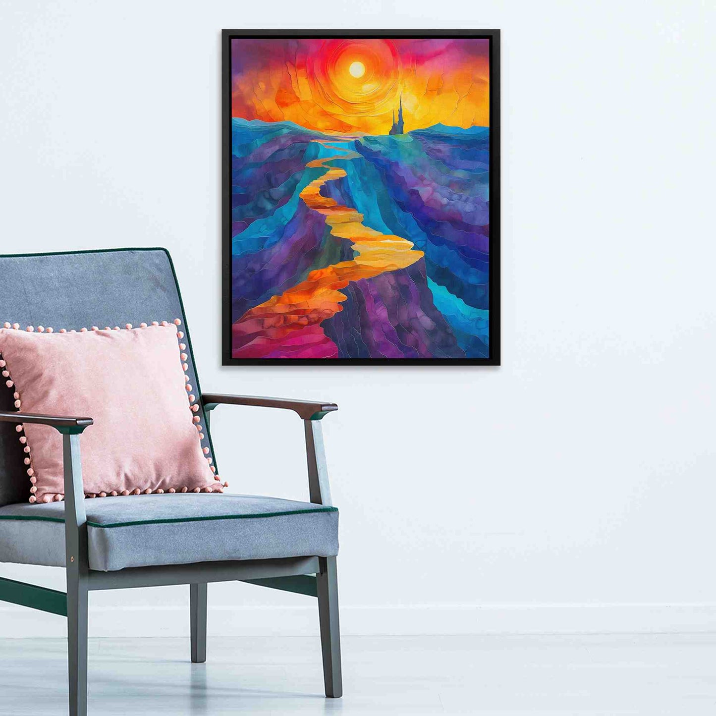 Colorful Harmony - Desert Art
