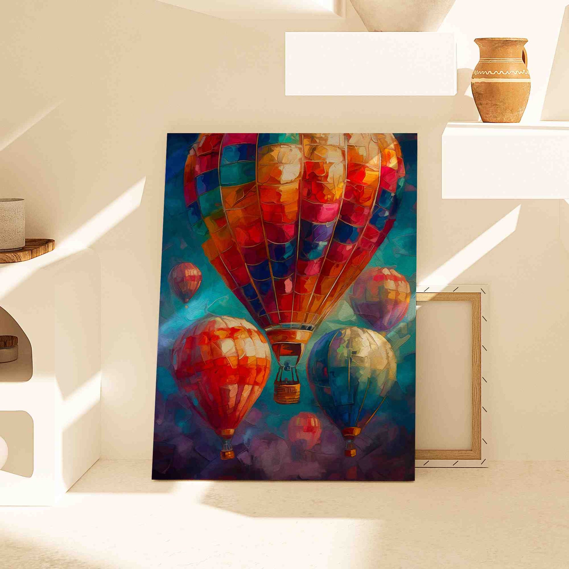 Colorful Heights - Large Canvas Print
