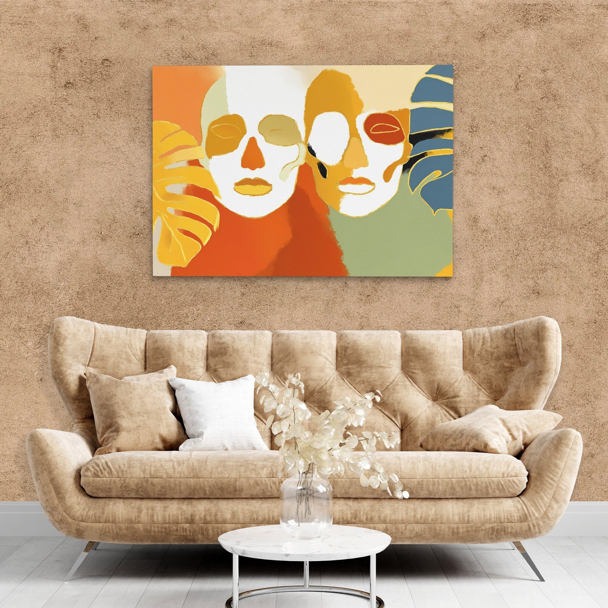 Companions in Amber - Luxury Wall Art