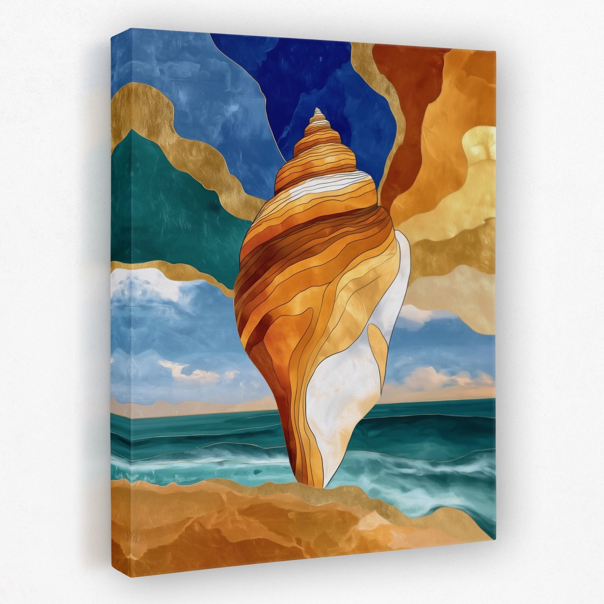 Conch Shell Rising