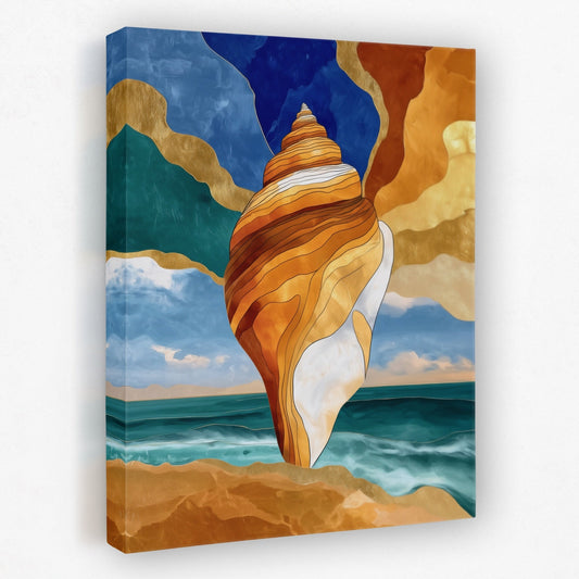 Conch Shell Rising