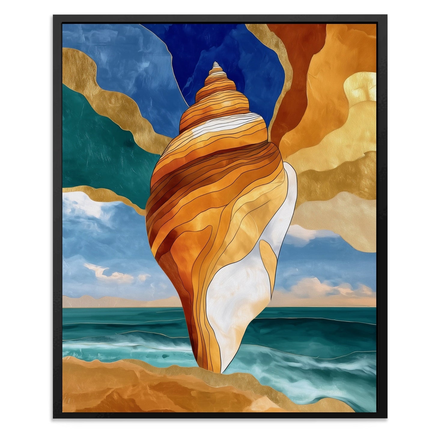 Conch Shell Rising