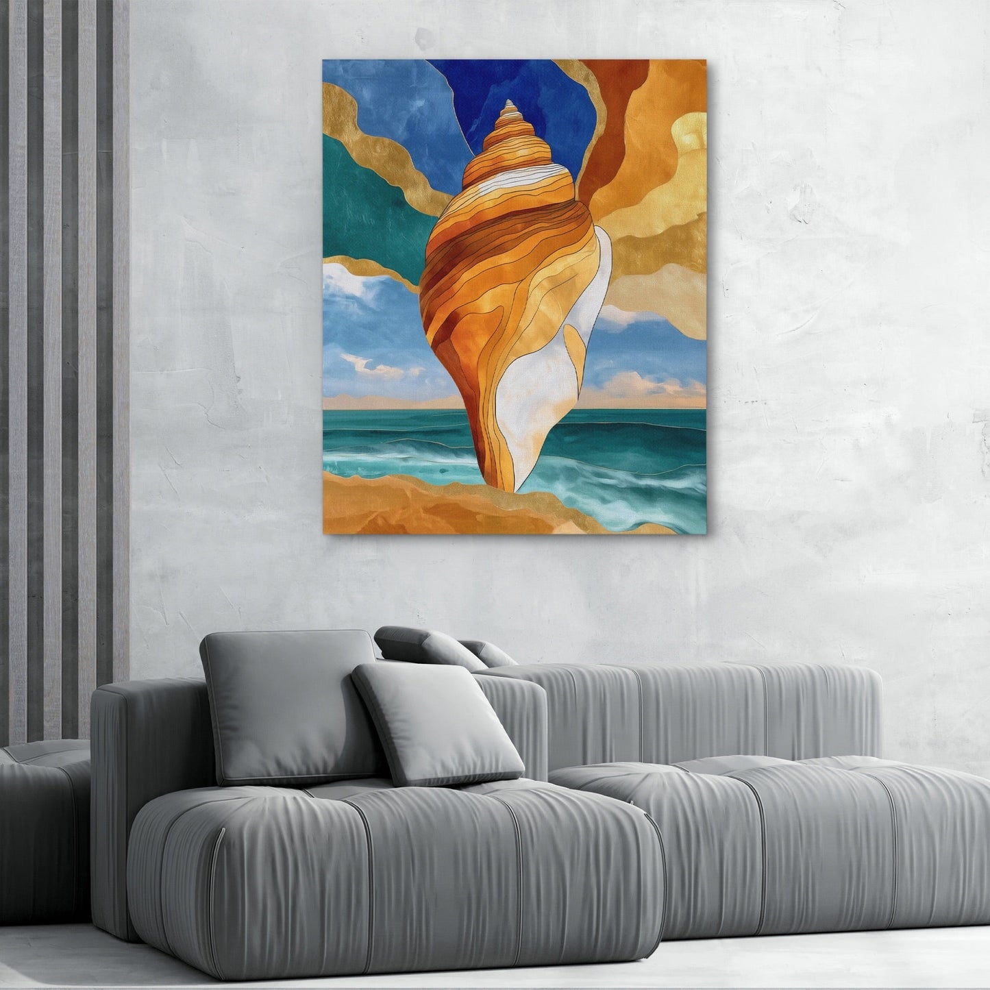 Conch Shell Rising