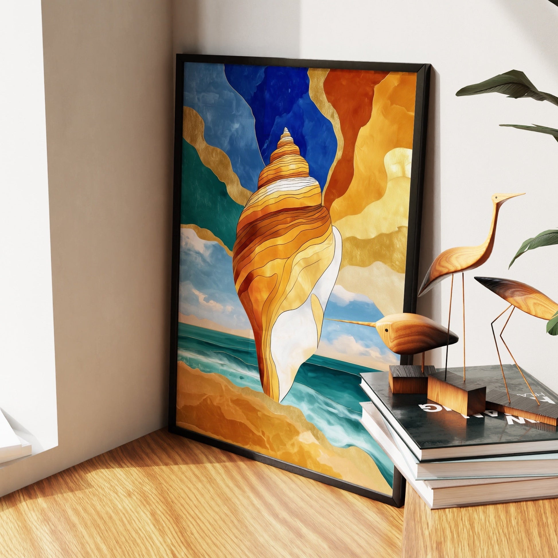 Conch Shell Rising