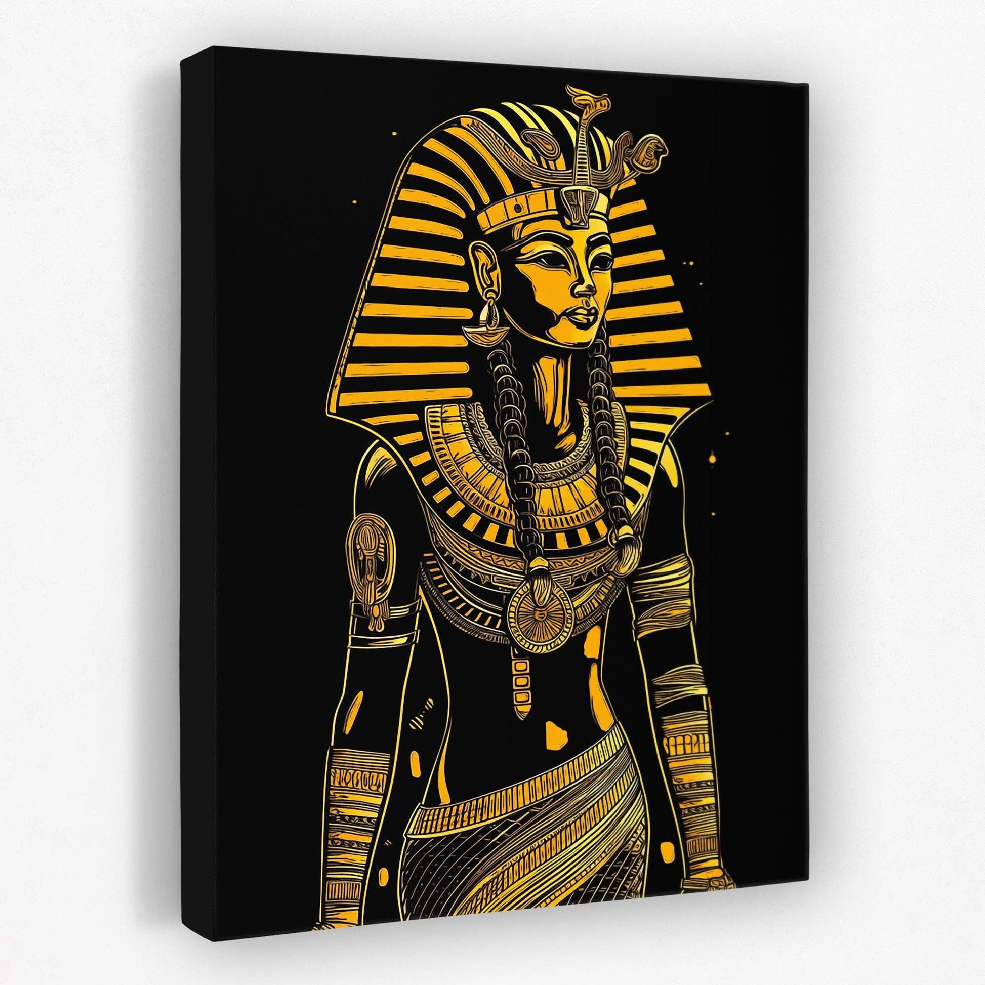 Coronation of a Queen - Egyptian Canvas Wall Art