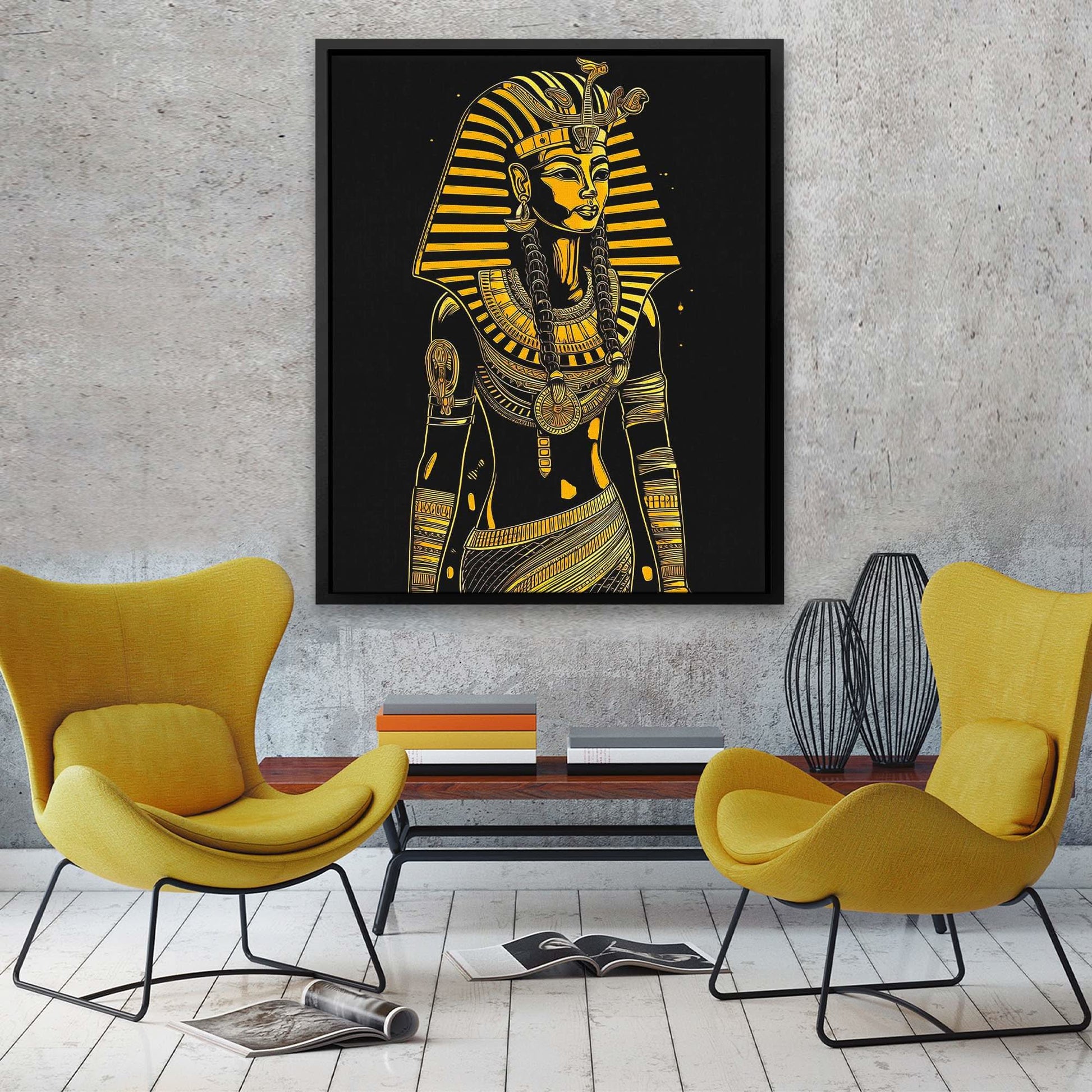 Coronation of a Queen - Egyptian Art