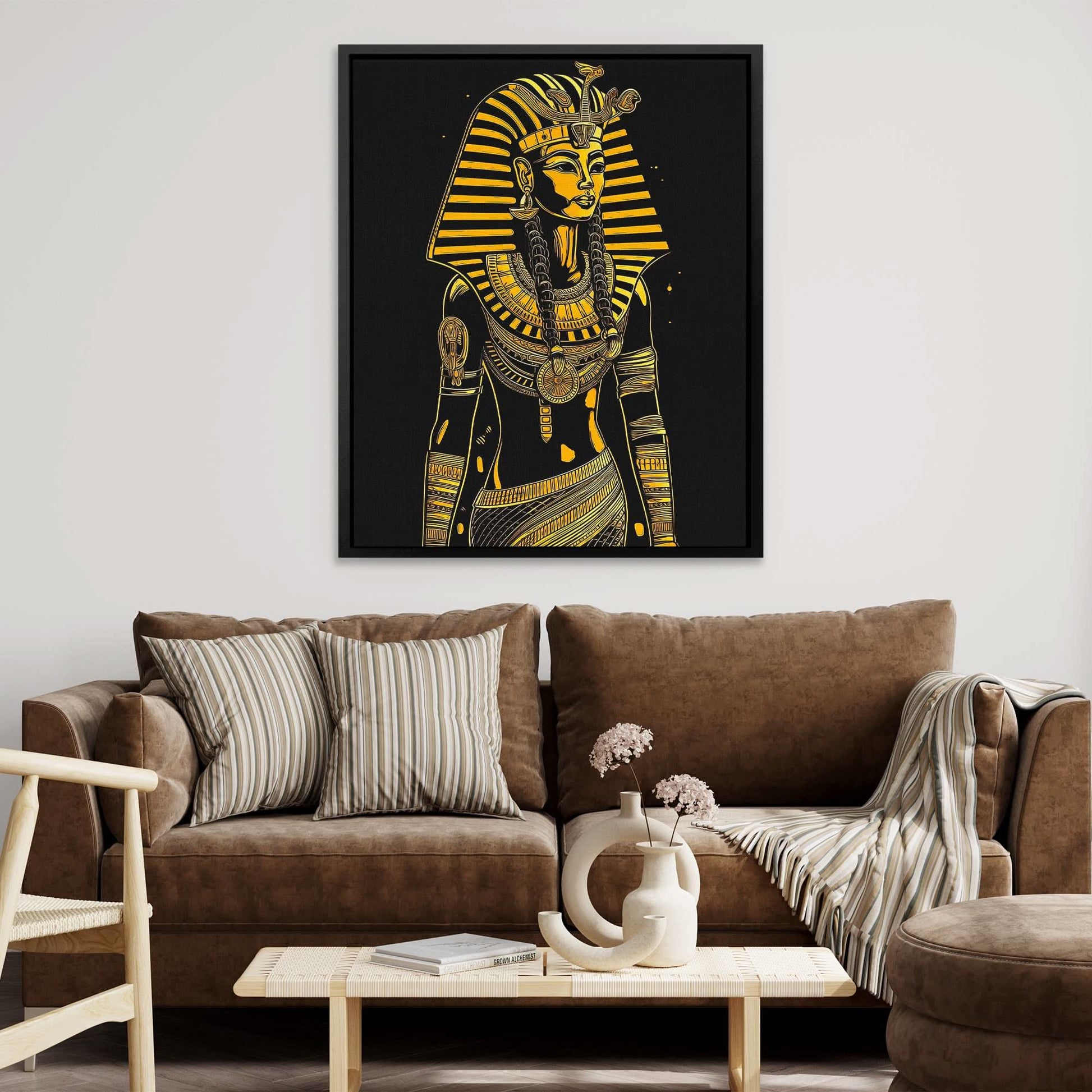 Coronation of a Queen - Wall Art in Black Frame