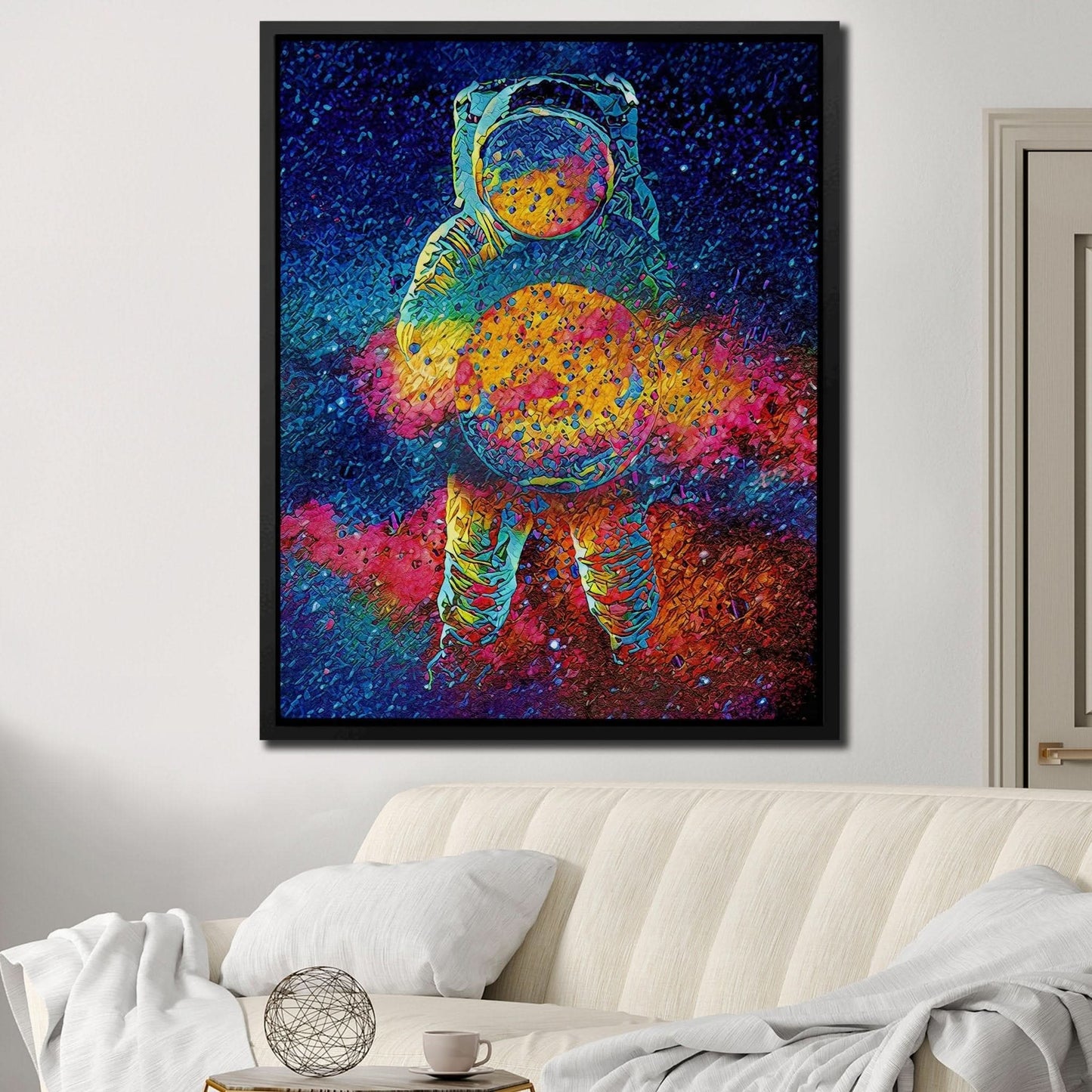 Cosmic Bang - Large Pop Art Canvas Print