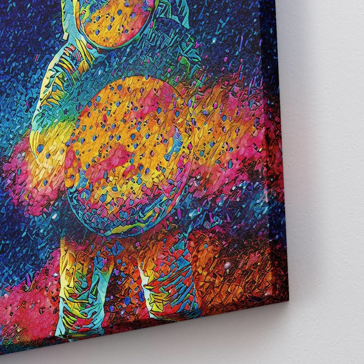 Cosmic Bang - Astronaut Art for Nursery