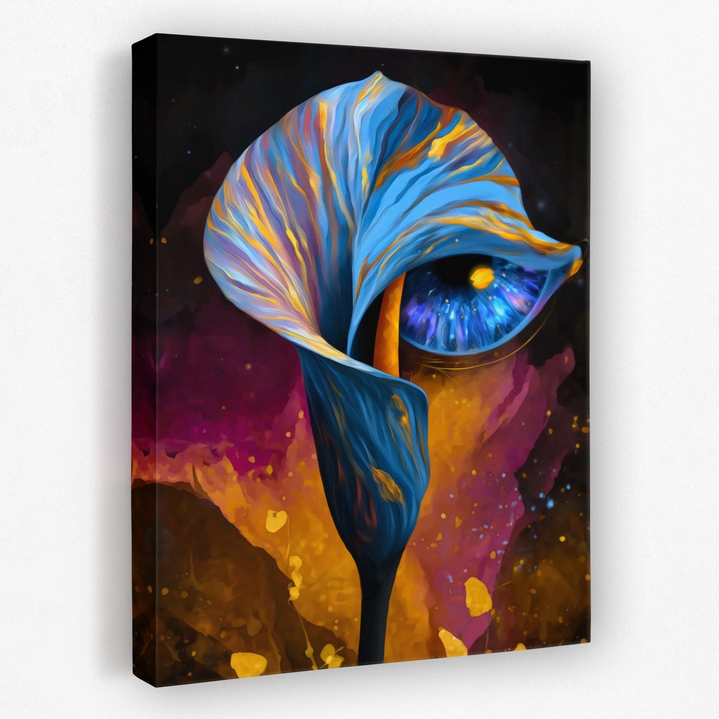 Cosmic Calla Vision - Luxury Wall Art