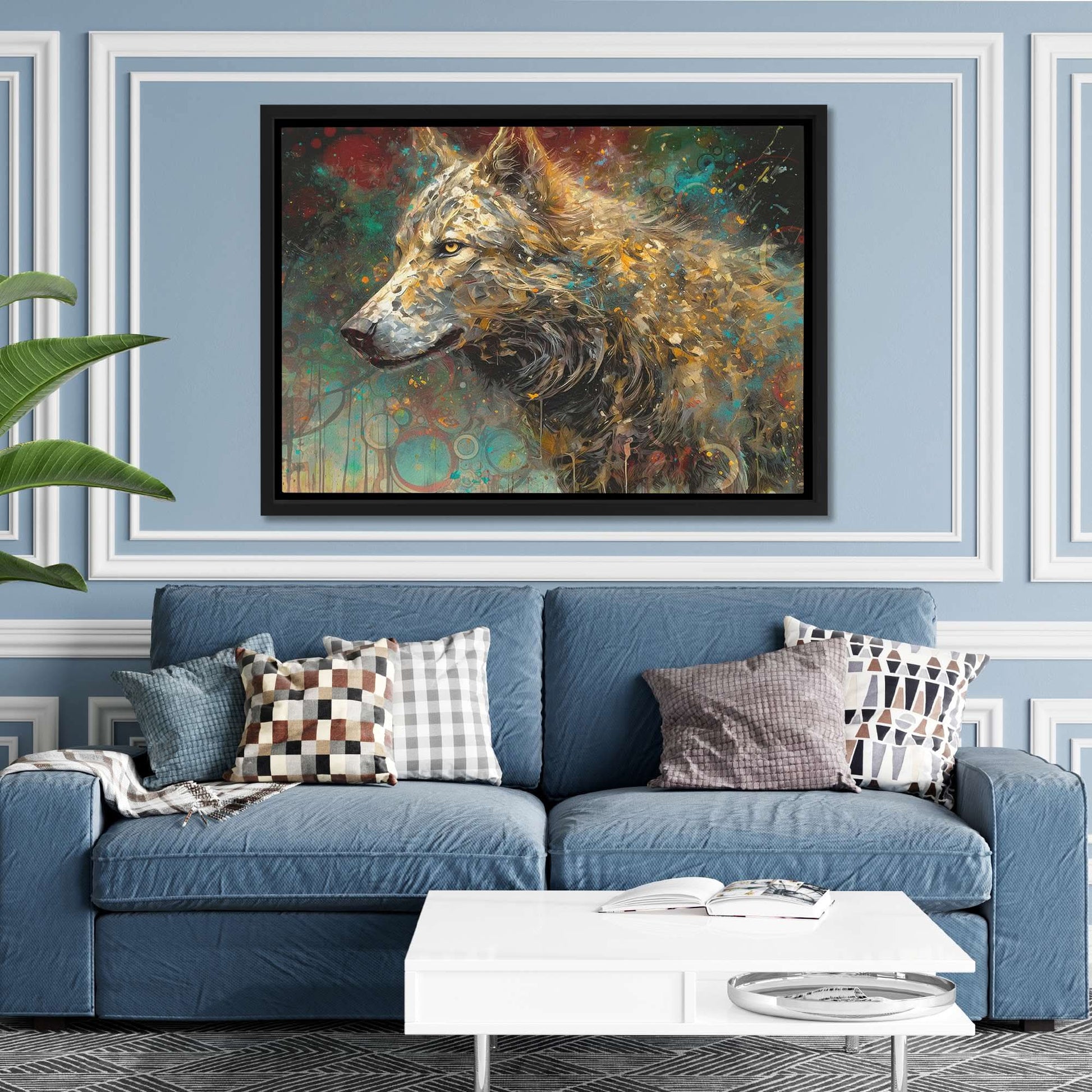 Cosmic Canine - Animals Art