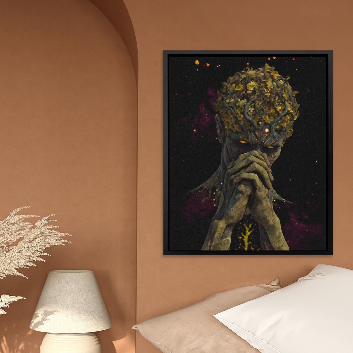 Cosmic Dryads Crown - Luxury Wall Art