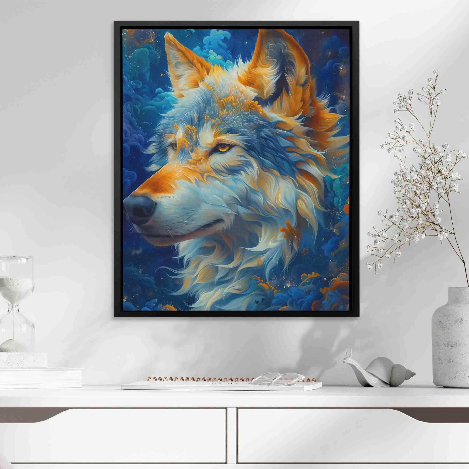 Cosmic Ears - Large Canvas Print