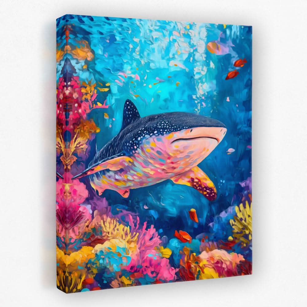 Cosmic Reef - Beach Canvas Wall Art