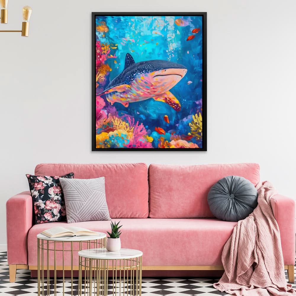 Cosmic Reef - Large Canvas Print