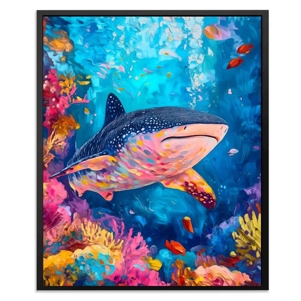 Cosmic Reef - Colorful Beach House Canvas Print