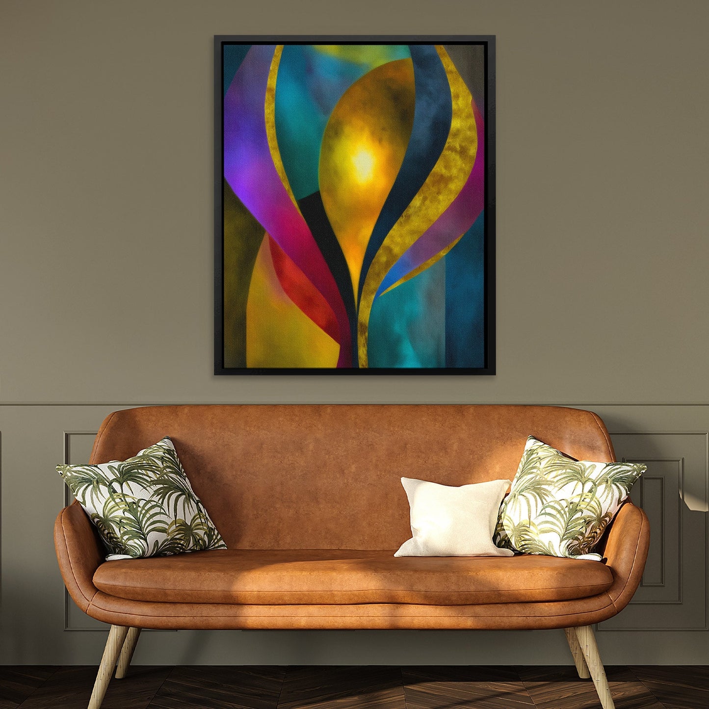 Cosmic Ribbon Dance - Luxury Wall Art