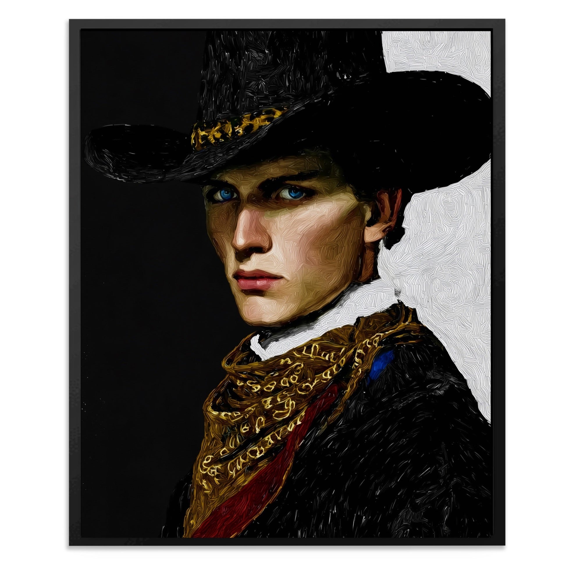 Cowboy Determined Look