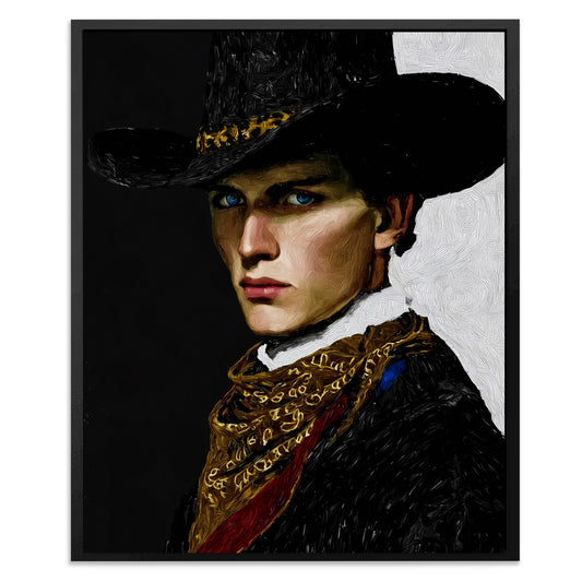 Cowboy Determined Look
