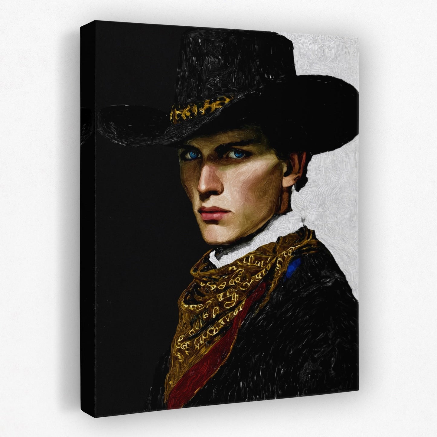 Cowboy Determined Look