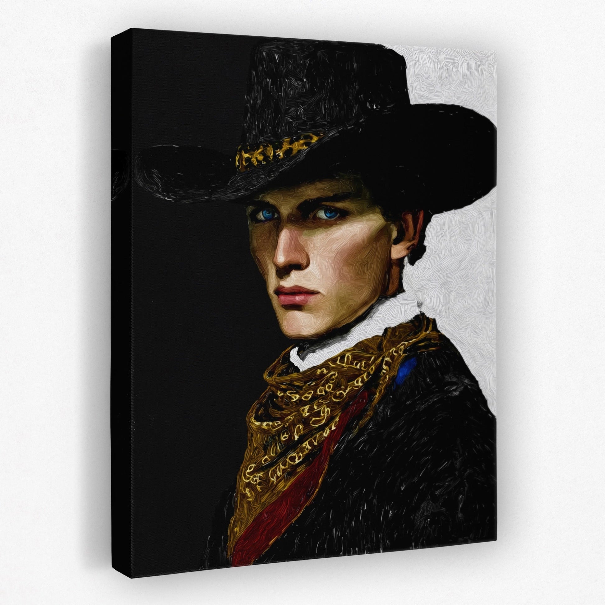 Cowboy Determined Look